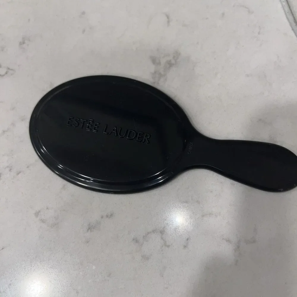 VINTAGE Black MIRROR SET‎ FOR PURSE ESTEE LAUDER